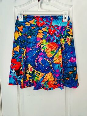 DONA JO Ultimate Skirt/Skort Fly 17" A-Line Athletic Golf Tennis Skort - Size S